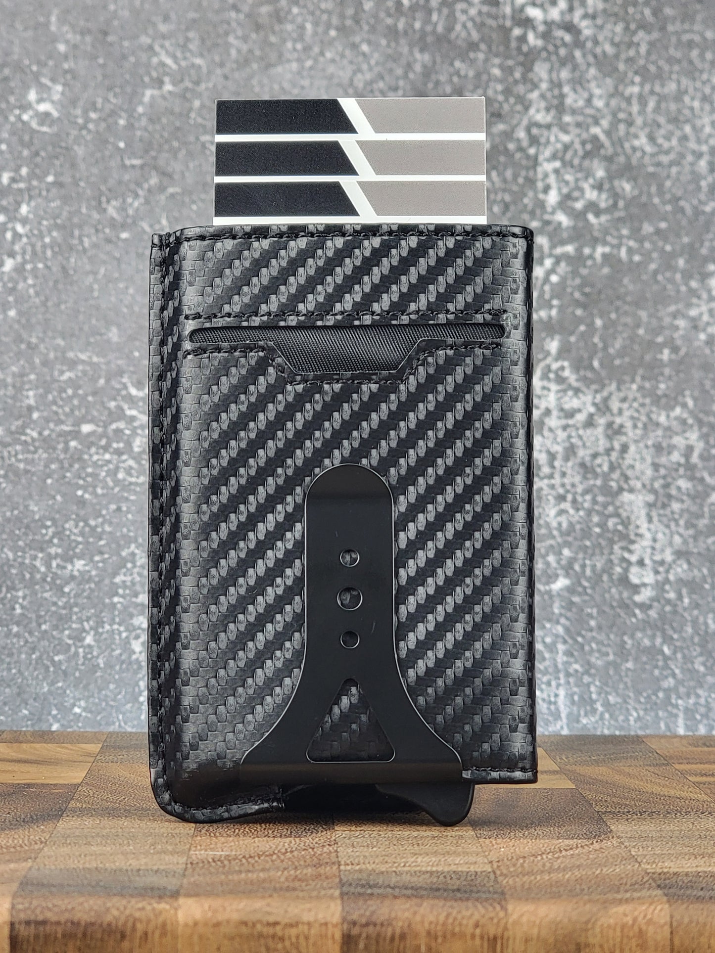 RFID Trigger Wallet -Carbon Fiber Look