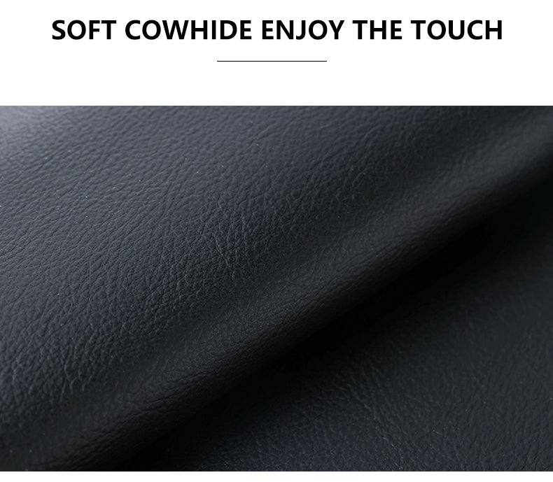 Cowhide Magnetic Folding RFID Wallet